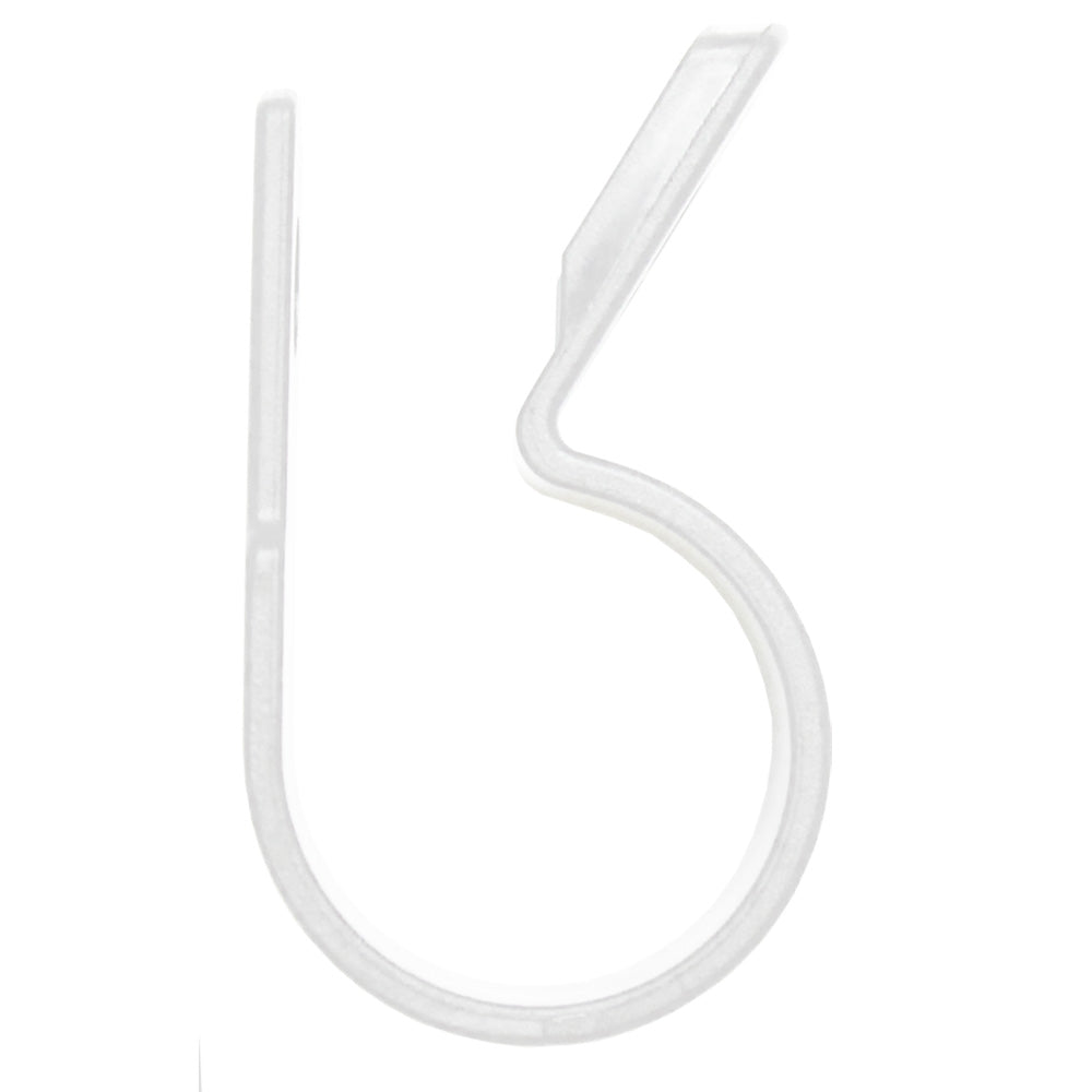 Pacer Nylon CClamps  38  Natural Color  25 Pack BCCH0625