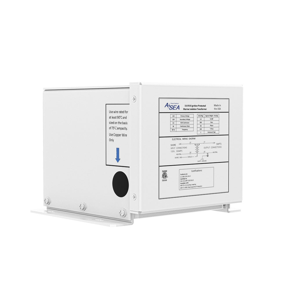 ASEA Power Systems 36 kVA Isolation Transformer 634003