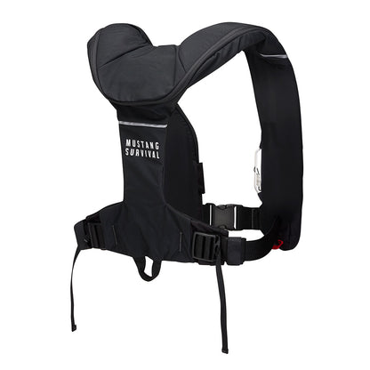 Mustang Elite 190 Offshore Inflatable PFD  Black MD3170130