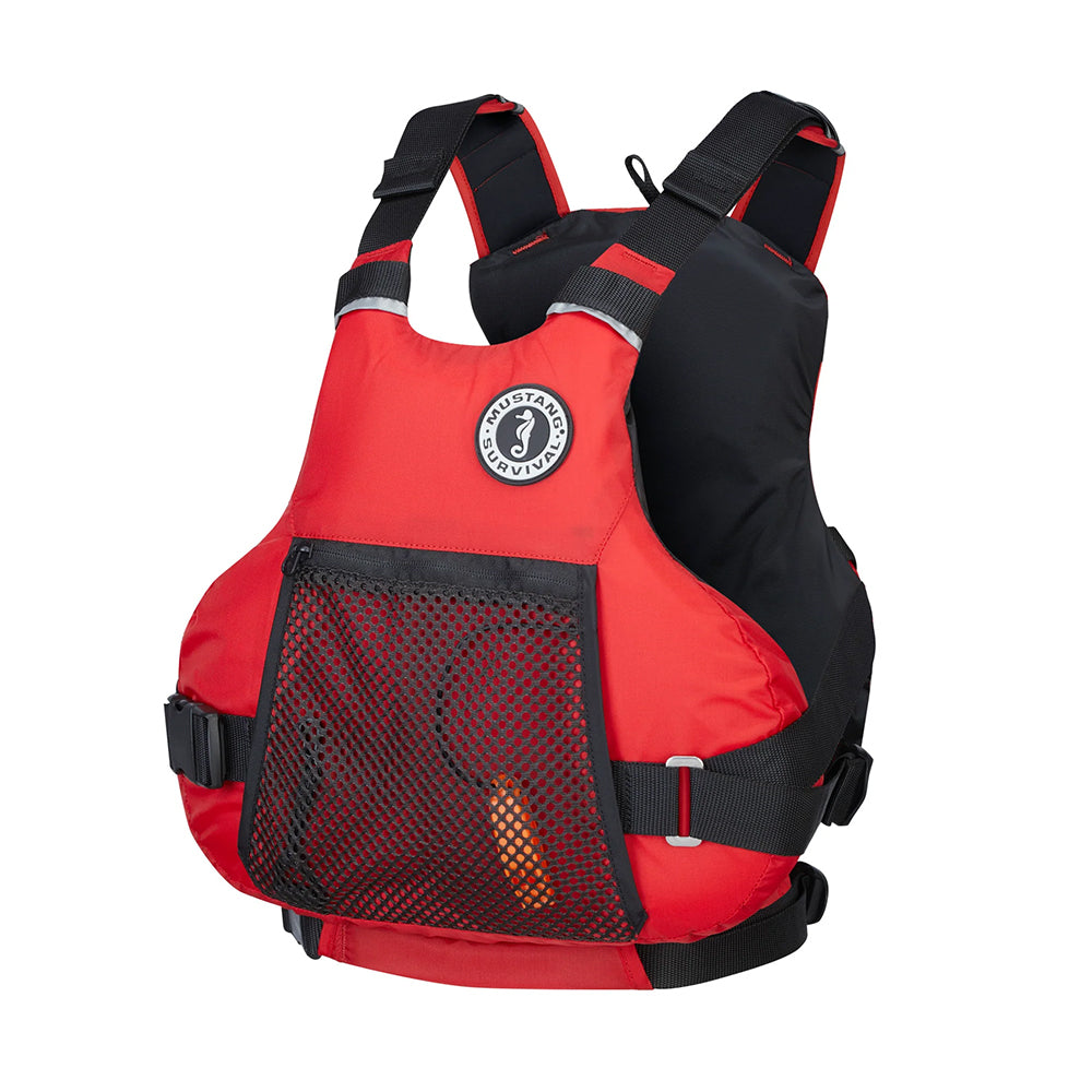 Mustang Vibe Foam PullOver Life Vest  LXL  Red MV7060024LXL