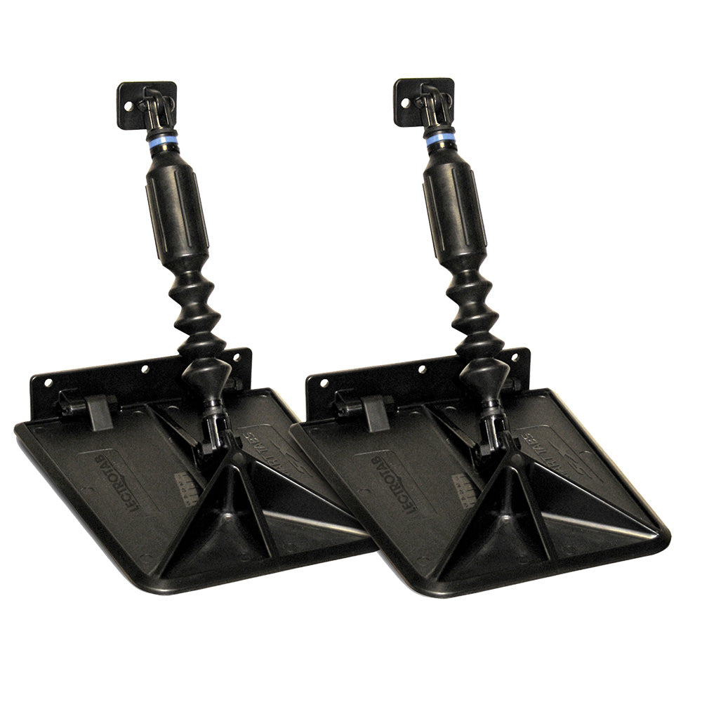 Smart Tab SX Composite Trim Tabs by Lectrotab 95 x 10 f1216 Boat w40  80HP  Black SX951040