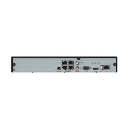 Speco 4Channel 4K H265 NVR wPOE  1 SATA  NDAA  2TB N4NRM2TB
