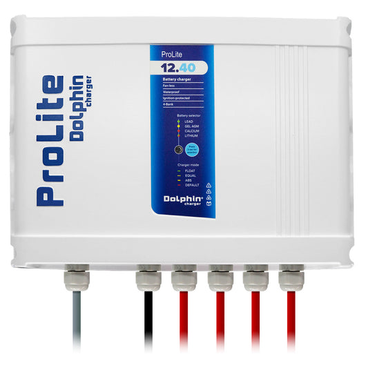Dolphin Charger ProLite Charger 4 Bank  12V  40A 99240