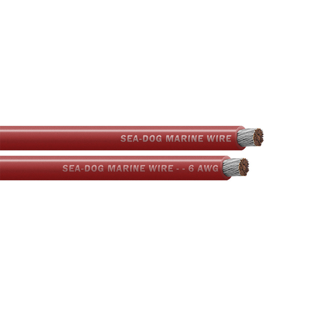 SeaDog 6 AWG Red Battery Cable  25 8006020