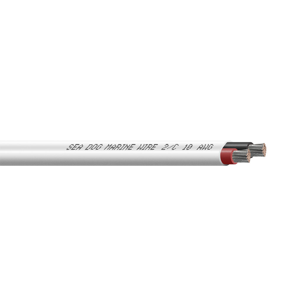 SeaDog 102 AWG Flat Duplex Wire  RedBlack  800 8010208