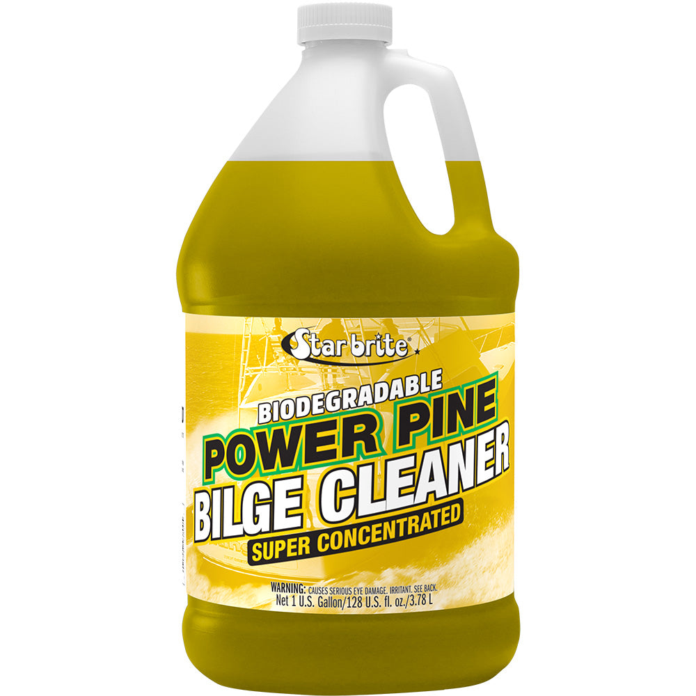 Star brite Concentrated Power Pine Bilge Cleaner  Fresh Pine Scent  1 Gallon 93800