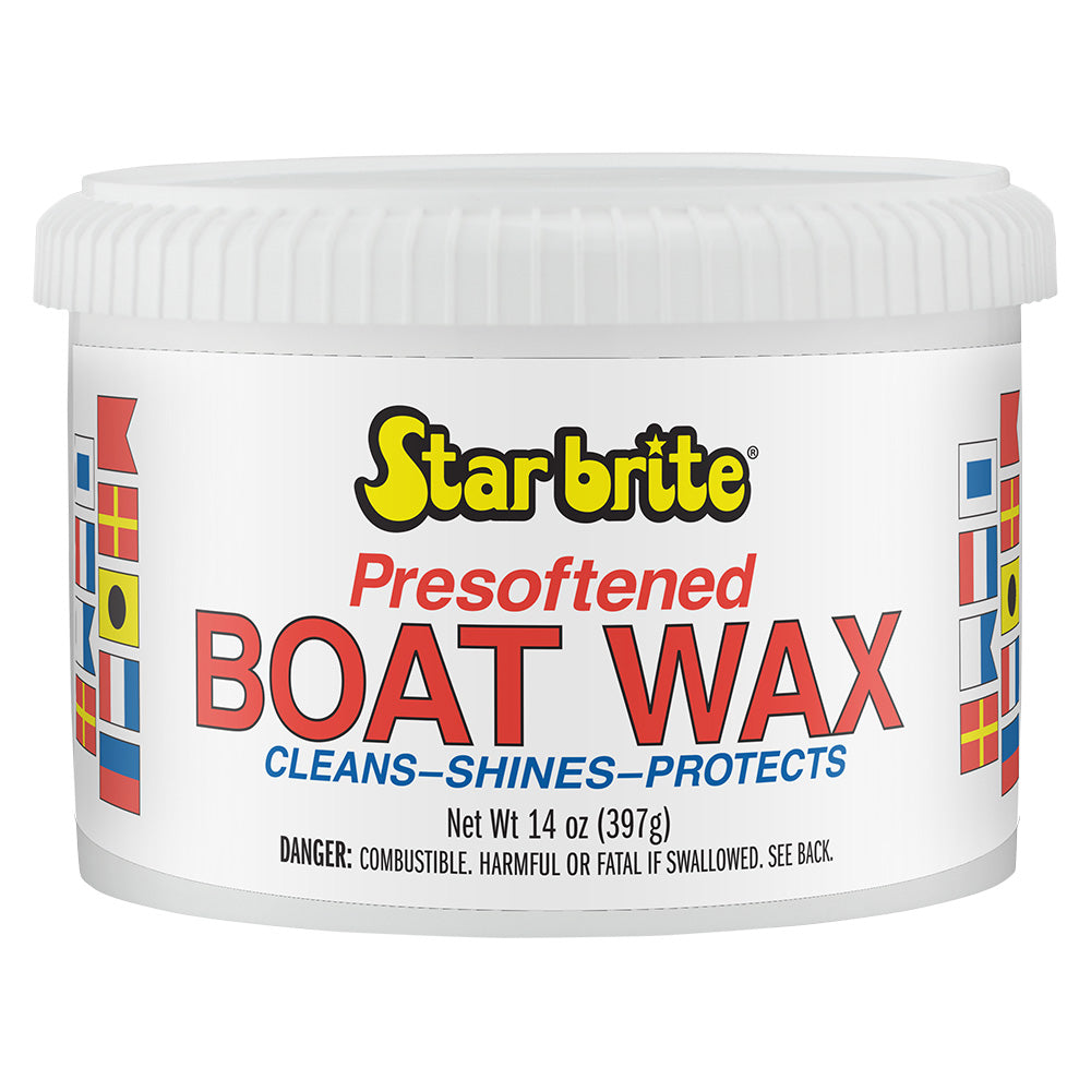 Star brite Presoftened Paste Wax  14 oz 82314