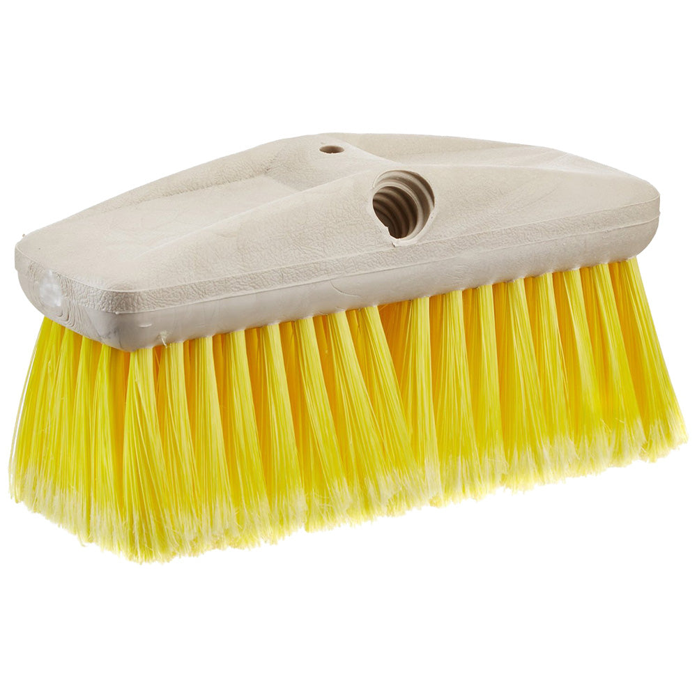 Star brite 8 Soft Bristle Wash Brush  ExtendABrush Compatible  Yellow 40013