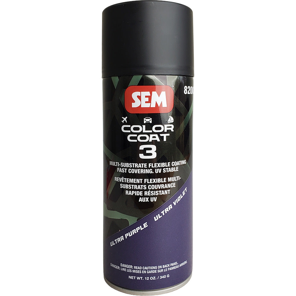 SEM Color Coat 3  Ultra Purple  12 oz 82003