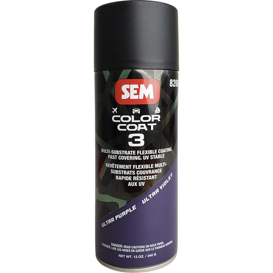 SEM Color Coat 3  Ultra Purple  12 oz 82003