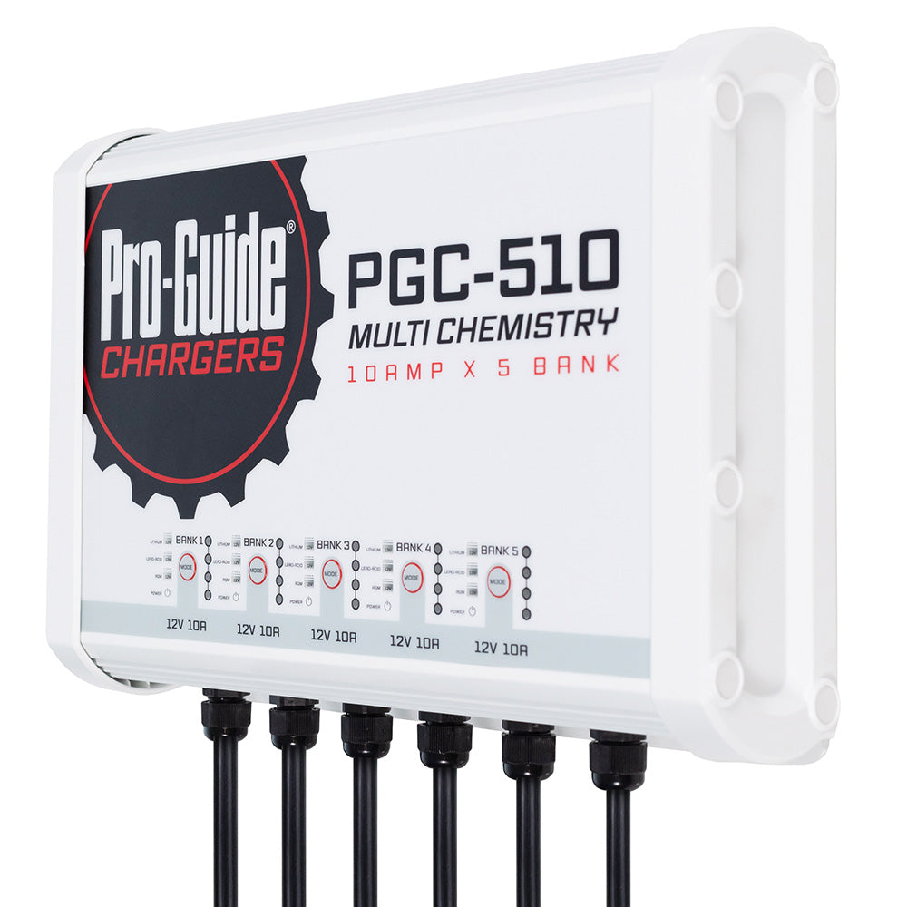 ProGuide 5 Bank OnBoard Battery Charger  12V  50Amp PGC510
