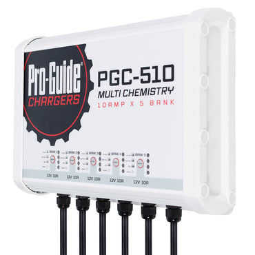 ProGuide 5 Bank OnBoard Battery Charger  12V  50Amp PGC510