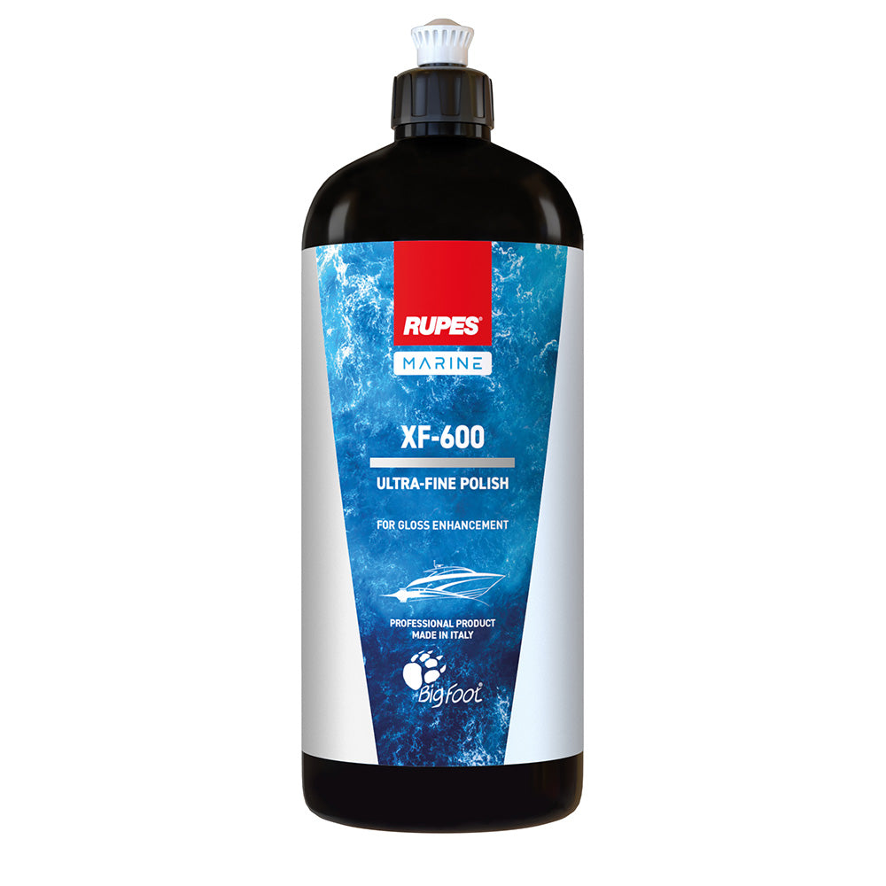 RUPES Marine XF600 Ultra Fine Polish 1000ML338oz fGloss Enhancement 9XF600