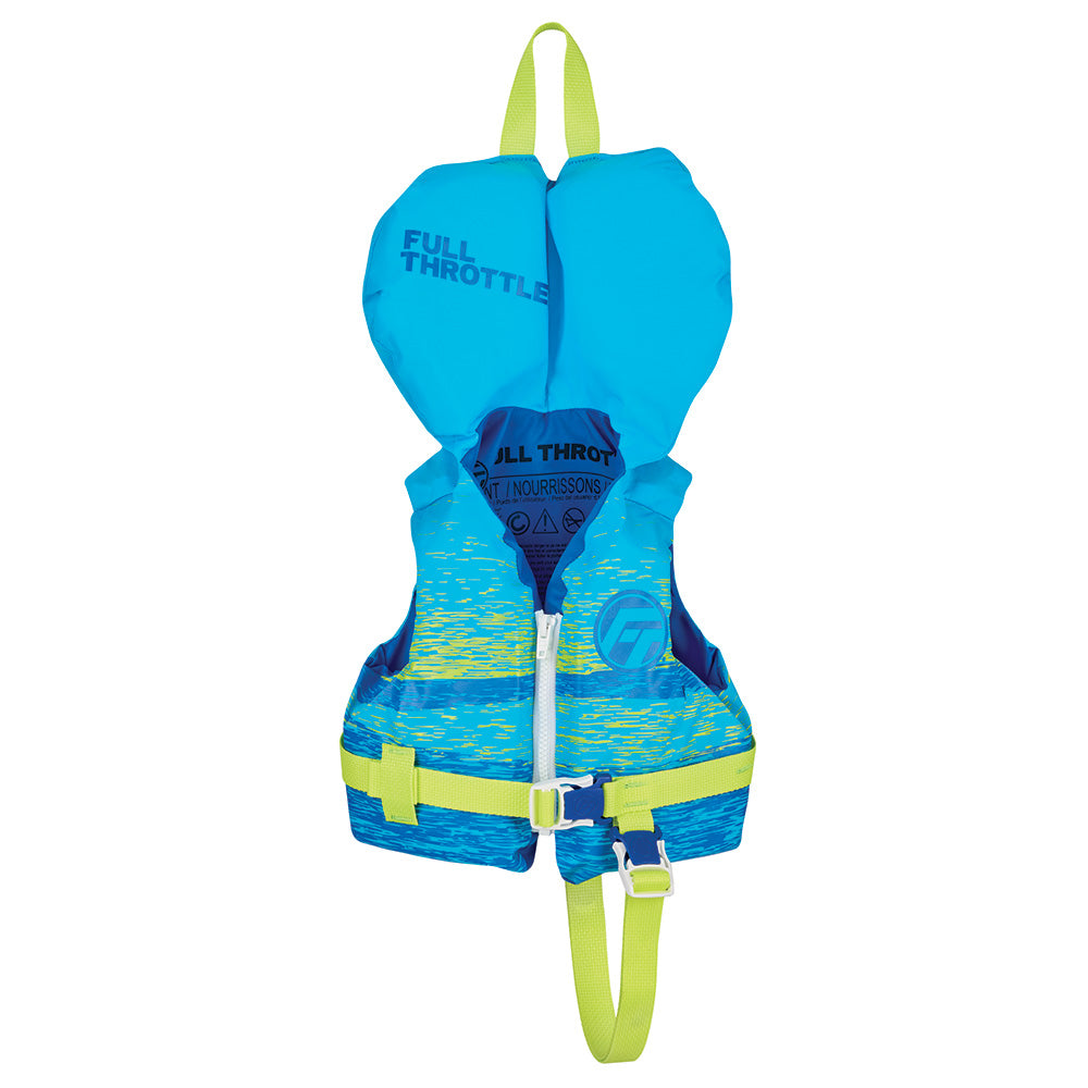 Full Throttle Infant Nylon Life Jacket  AquaNeon Green 11240050000026