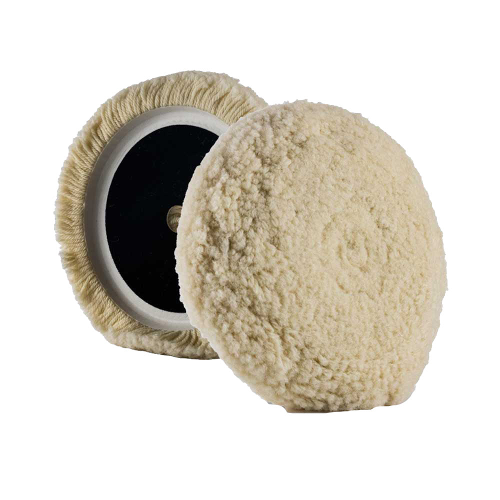Lake Country Curved Edge 100 Steamed Twisted Wool Pad 75 x 15 10040LC