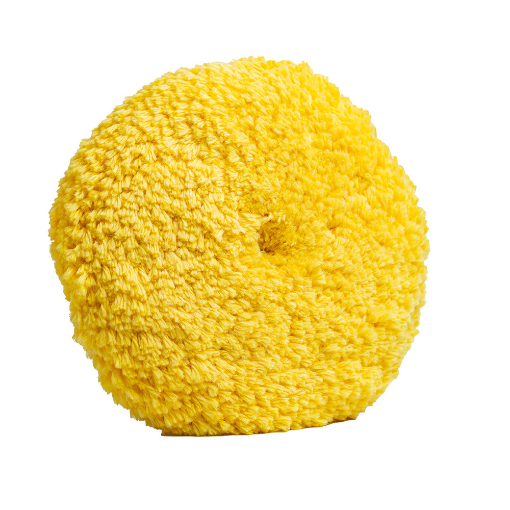 Lake Country Yellow Twisted Acrylic  Wool Pad 8 x 15 Quick Disconnect 35555QDLC