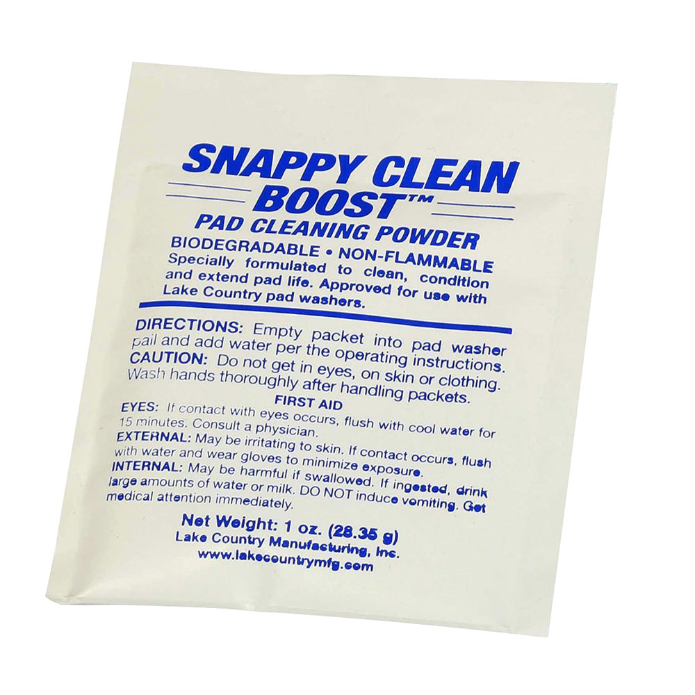 Lake Country Pad Cleaning Powder Citrus 125oz Packets 72 Per Case 92002