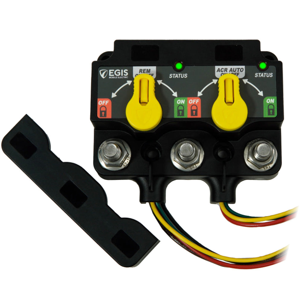 Egis XD Dual Flex L ACR Relay wKnobs  Tinned Wires 85201350