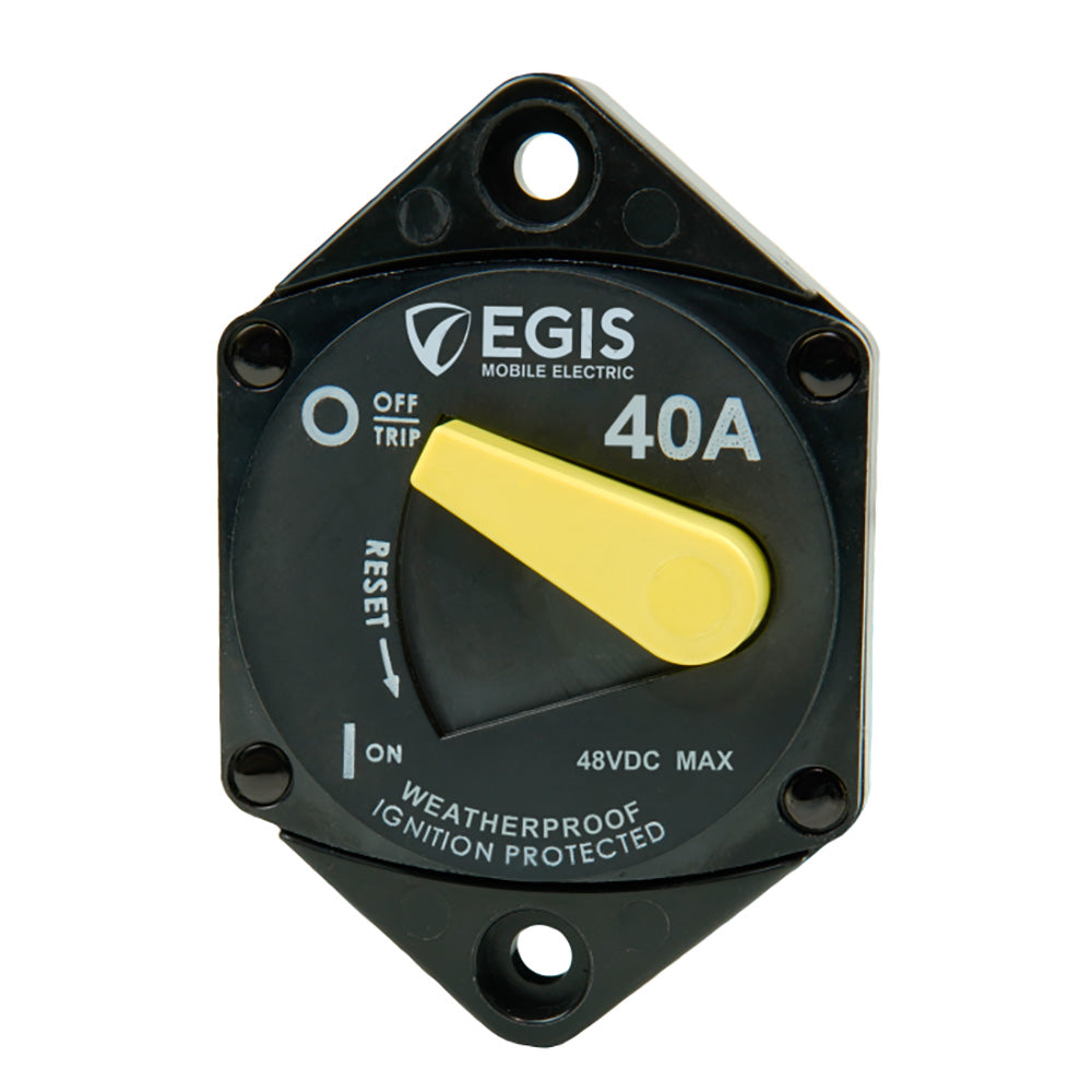 Egis 40A Circuit Breaker  87 Series  Panel Mount 4707040
