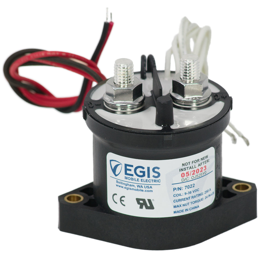 Egis Contactor 500A 1224V wAux Contacts 7022