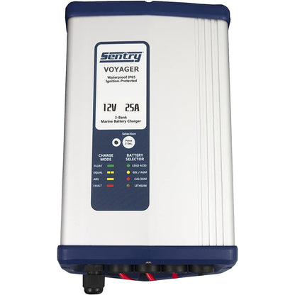 Sentry Voyager Battery Charger 12V  25A  115230V Input  3 Bank SV12253XJ