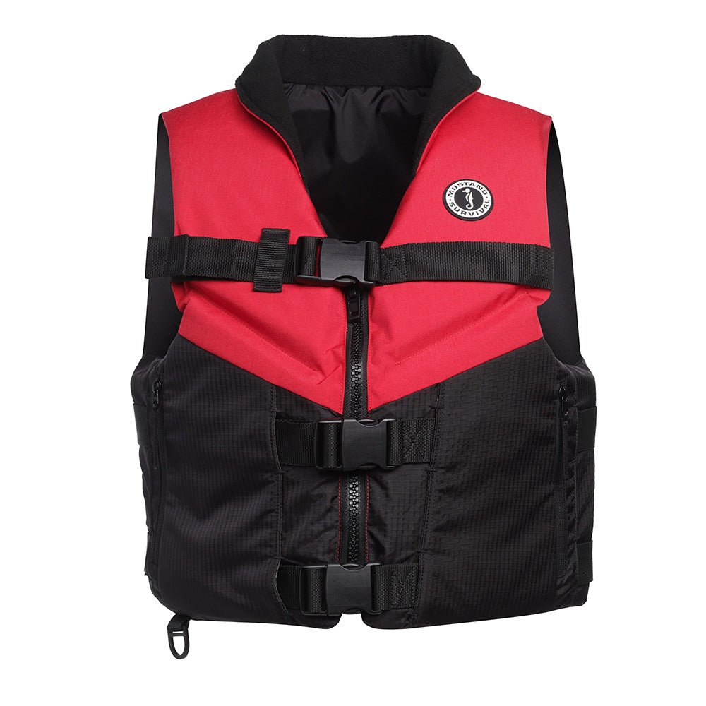 Mustang Accel Foam Vest  RedBlack  Medium MV4627123M