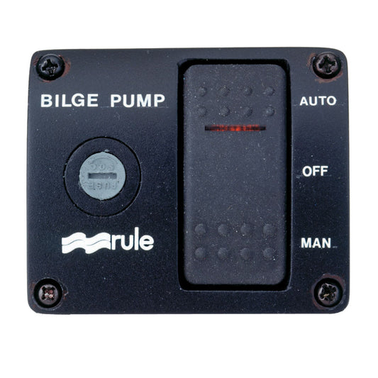 Rule Deluxe 3Way Lighted Rocker Panel Switch 43