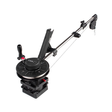 Scotty 1091 Telescoping 60 Longarm Combo Manual Downrigger w Swivel Base 1091