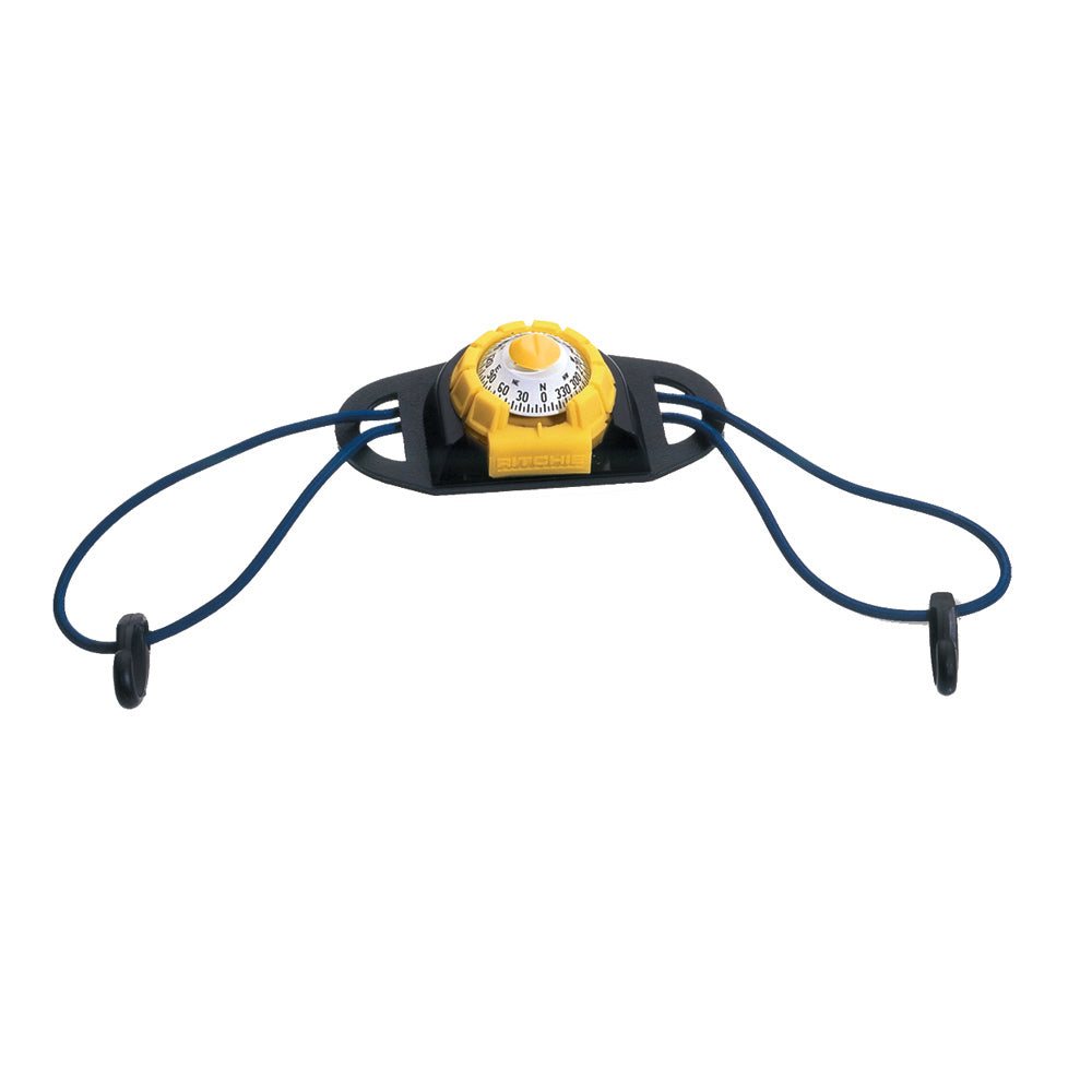 Ritchie X11YTD SportAbout Compass wKayak TieDown Holder  YellowBlack X11YTD