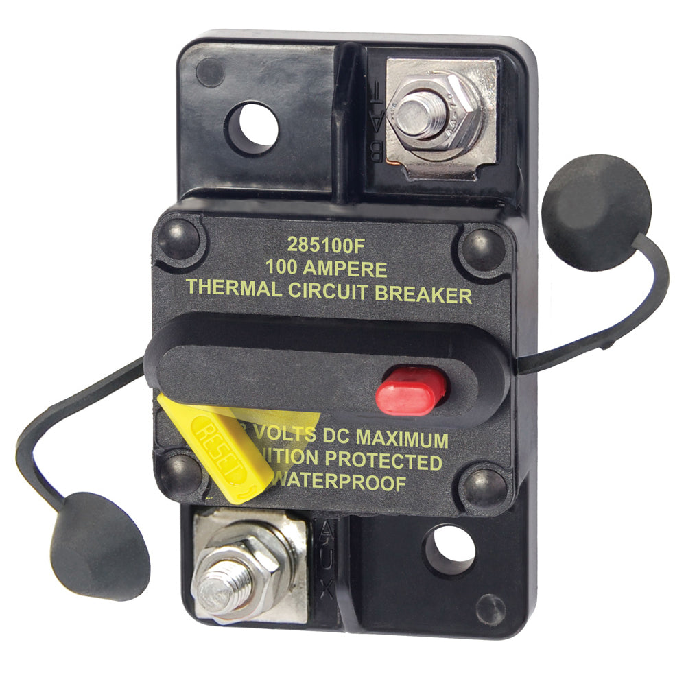 Blue Sea 7187 100 Amp Circuit Breaker Surface Mount 285 Series 7187