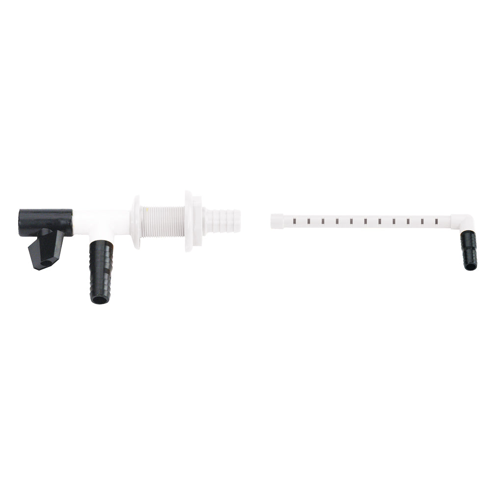 Johnson Pump Aerator Head  8 Spray Bar w6 Shut Off 90261