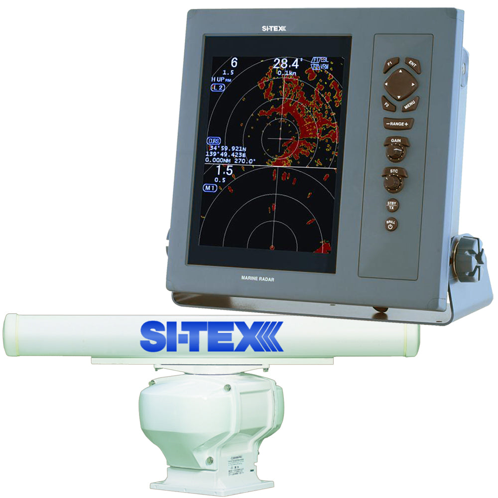 SITEX Professional Dual Range Radar w6kW 6 Open Array  104 Color TFT LCD Display T2060A6