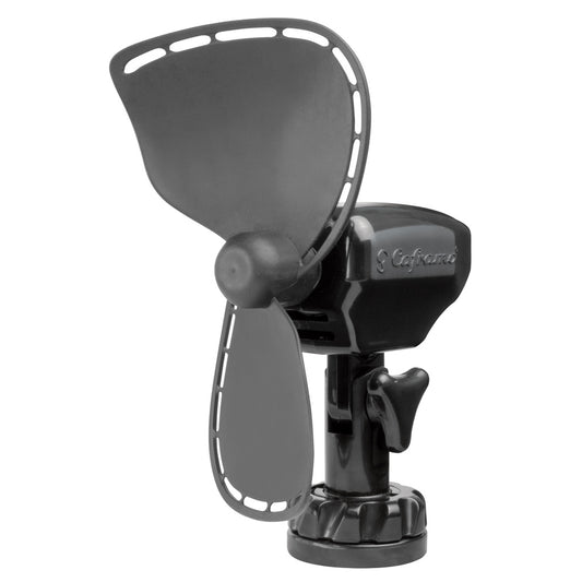 SEEKR by Caframo Ultimate 747 12V 2Speed 7 Fan wLighter Plug  Black 747DCBBX