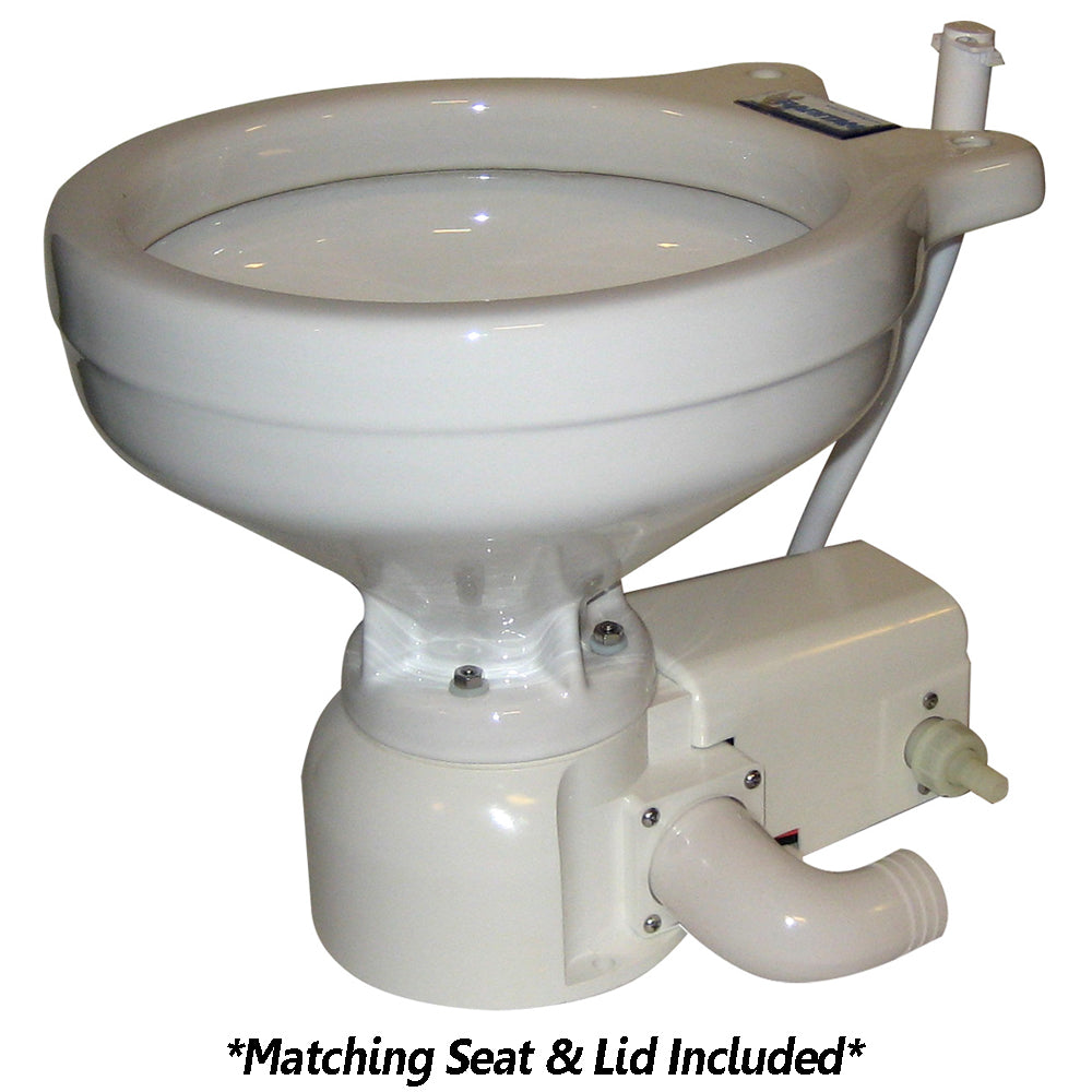 Raritan Sea Era QC Toilet  Household Style  Freshwater Solenoid  Straight  90 Discharge  Smart Toilet Control  12v
