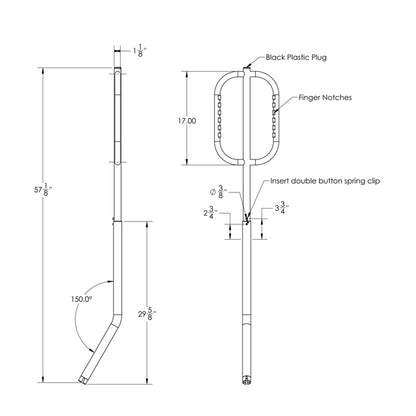 TACO Come On Board Handle F1608101