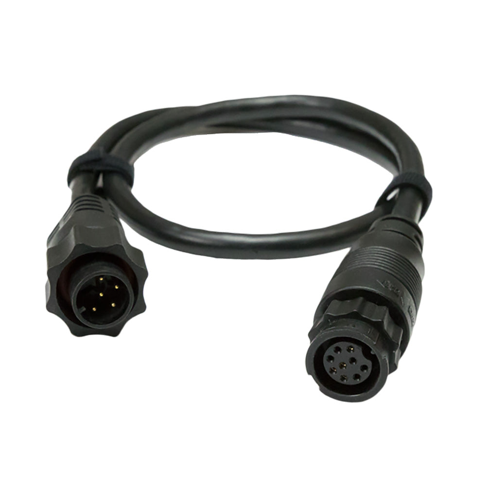 Navico 9Pin Black to 7Pin Blue Adapter Cable fNonCHIRP Transducers 00012571001