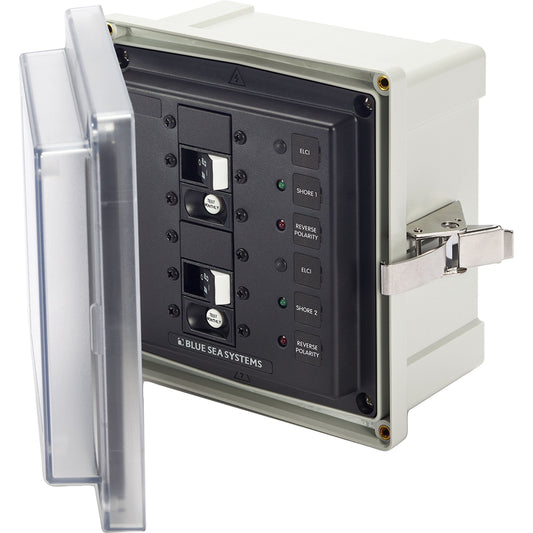 Blue Sea 3117  SMS Panel Enclosure w2 ELCI 30A  120V AC  3117