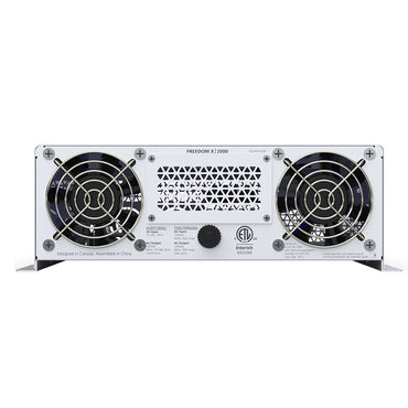 Xantrex Freedom X 2000 True Sine Wave Power Inverter  12VDC  120VAC  2000W 8172000