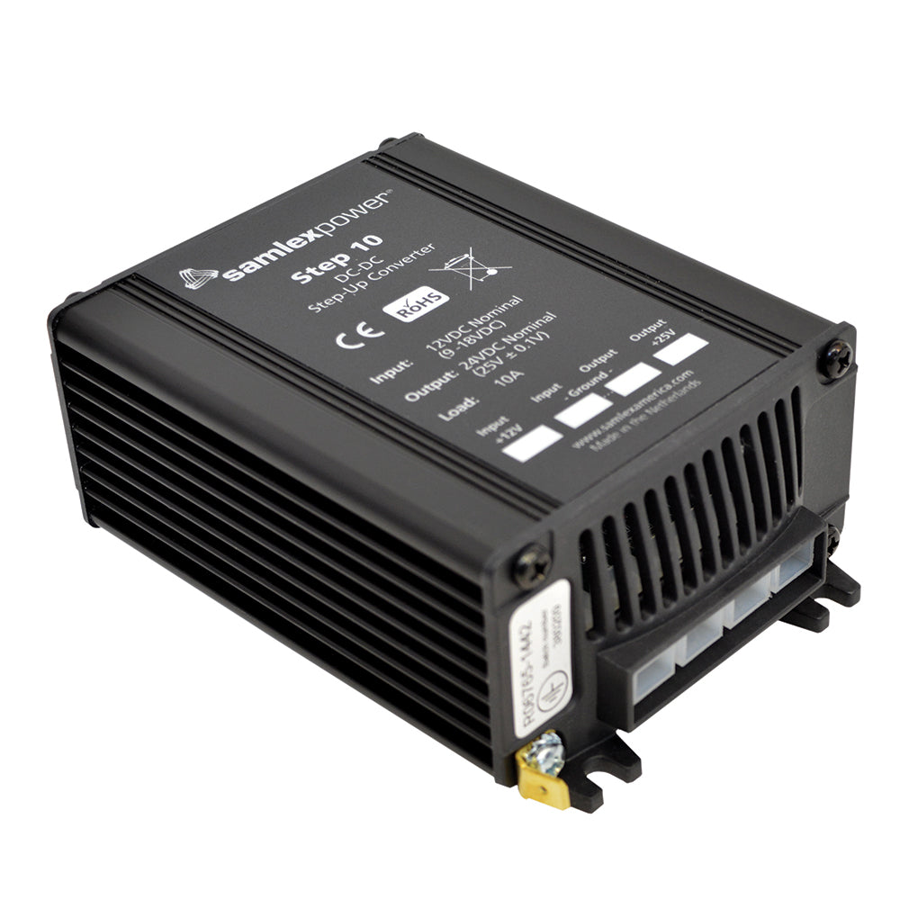 Samlex StepUp DCDC Converter  10A  918V Input  24V Output STEP10