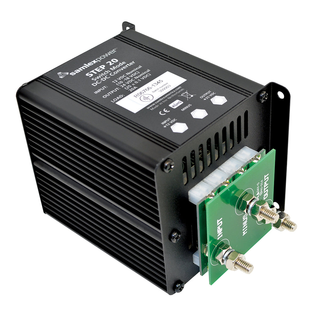 Samlex StepUp DCDC Converter  20A  918V Input  24V Output STEP20
