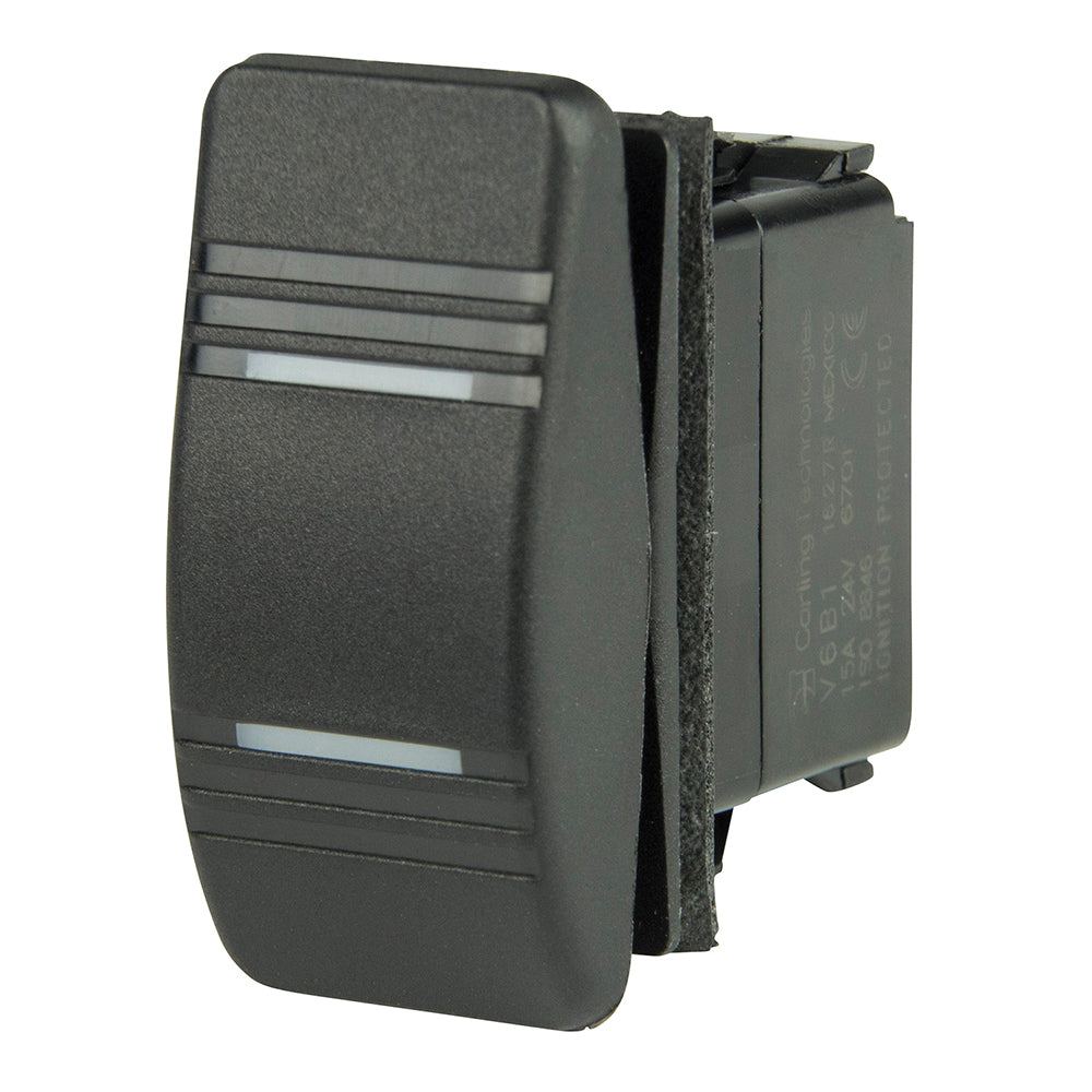 BEP SPDT Contura Switch  2Amber LEDs  ONOFFON 1001803