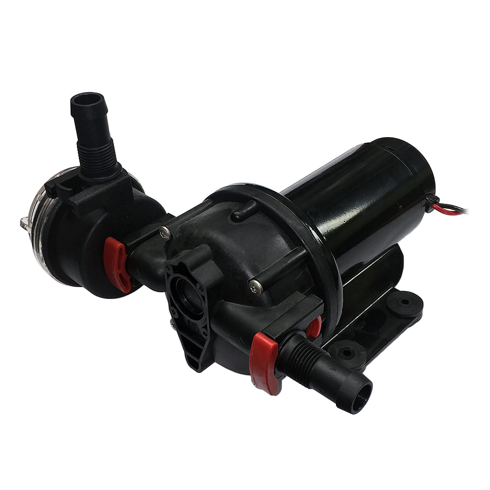 Johnson Pump Flush Pump  35 GPM  12V wStrainer 101339905