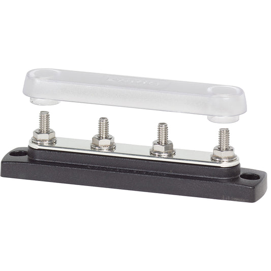 Blue Sea 2307 Common 150A BusBar  4 1420 Studs wCover 2307