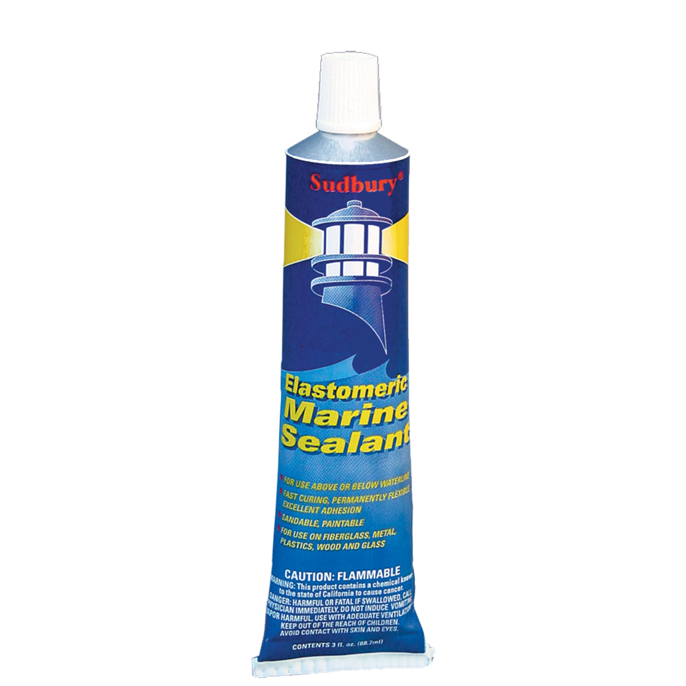 Sudbury Elastometric 3 oz 89ml Sealant Tube  White 320