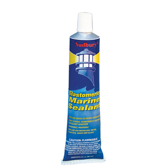 Sudbury Elastometric 3 oz 89ml Sealant Tube  White 320