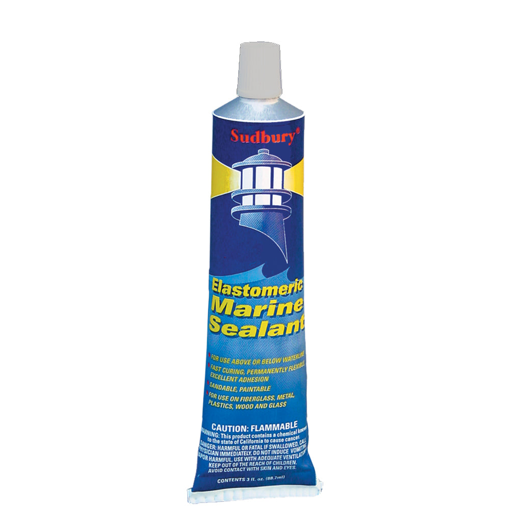 Sudbury Elastometric 3 oz 89ml Sealant Tube  Clear 321