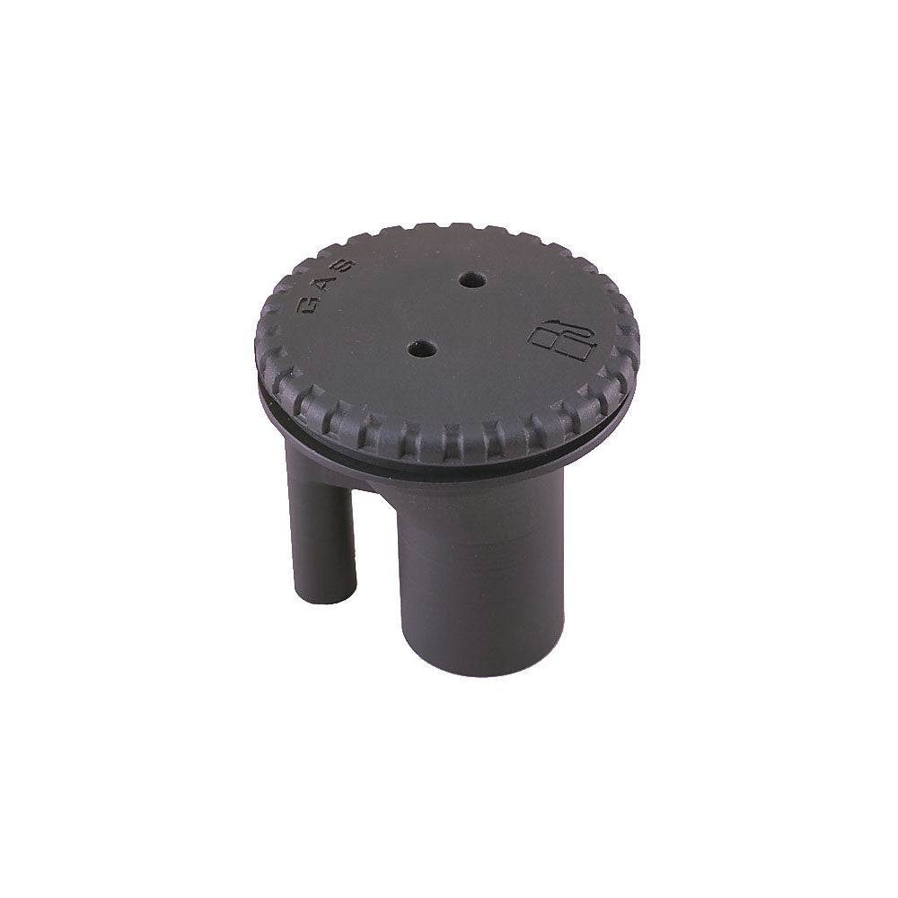 Perko 0543 Vented Fill f112 Hose  Straight Neck  Gas  Black 0543DPGBLK