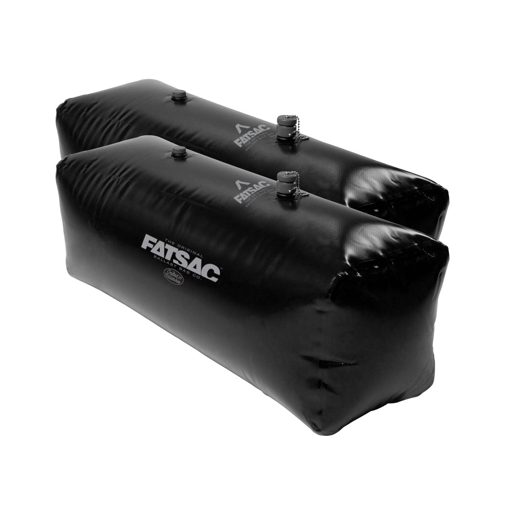 FATSAC Vdrive Fat Sacs  Pair  400lbs Each  Black W701BLACK