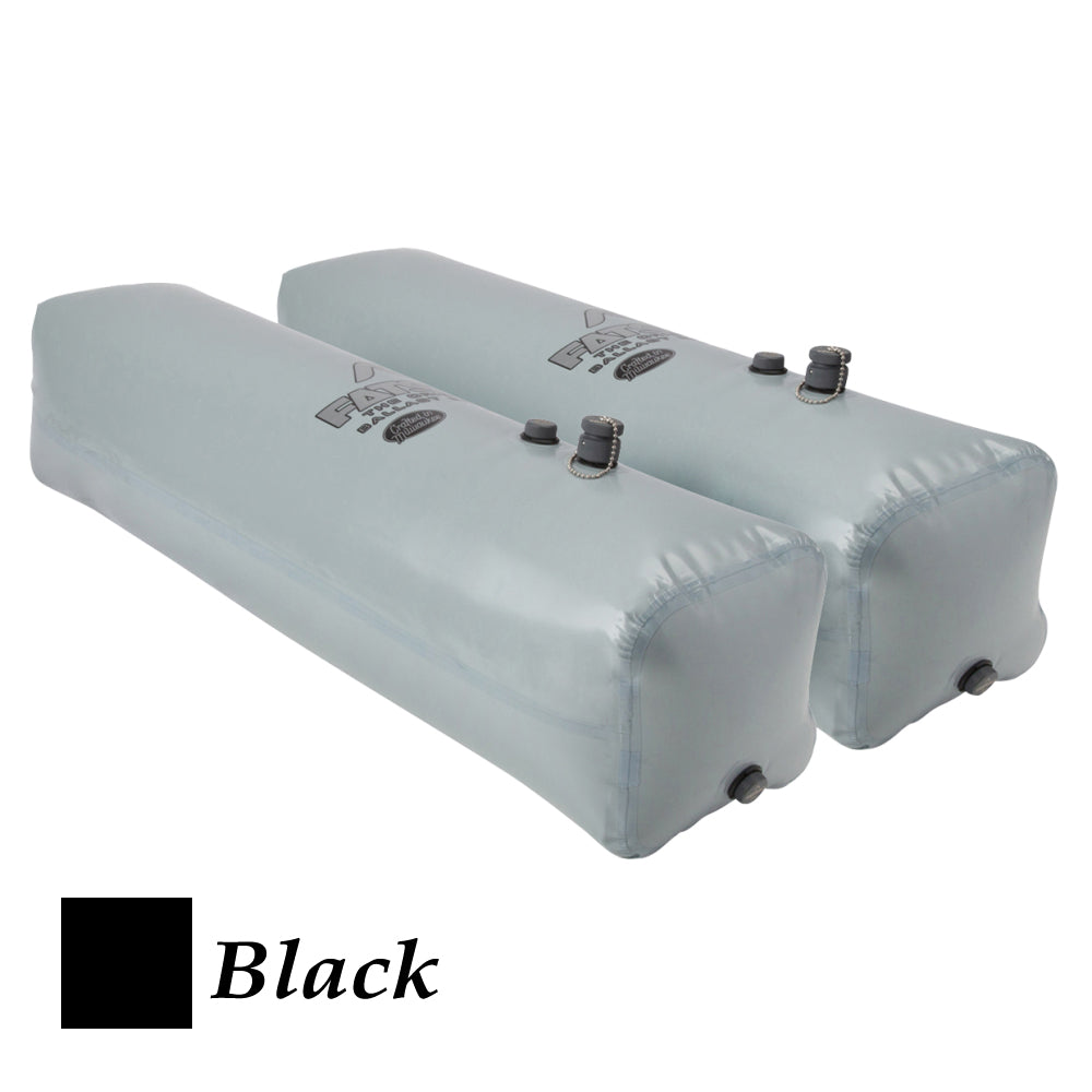 FATSAC Side Sac Ballast Bag  Pair  260lbs Each  Black W703BLACK