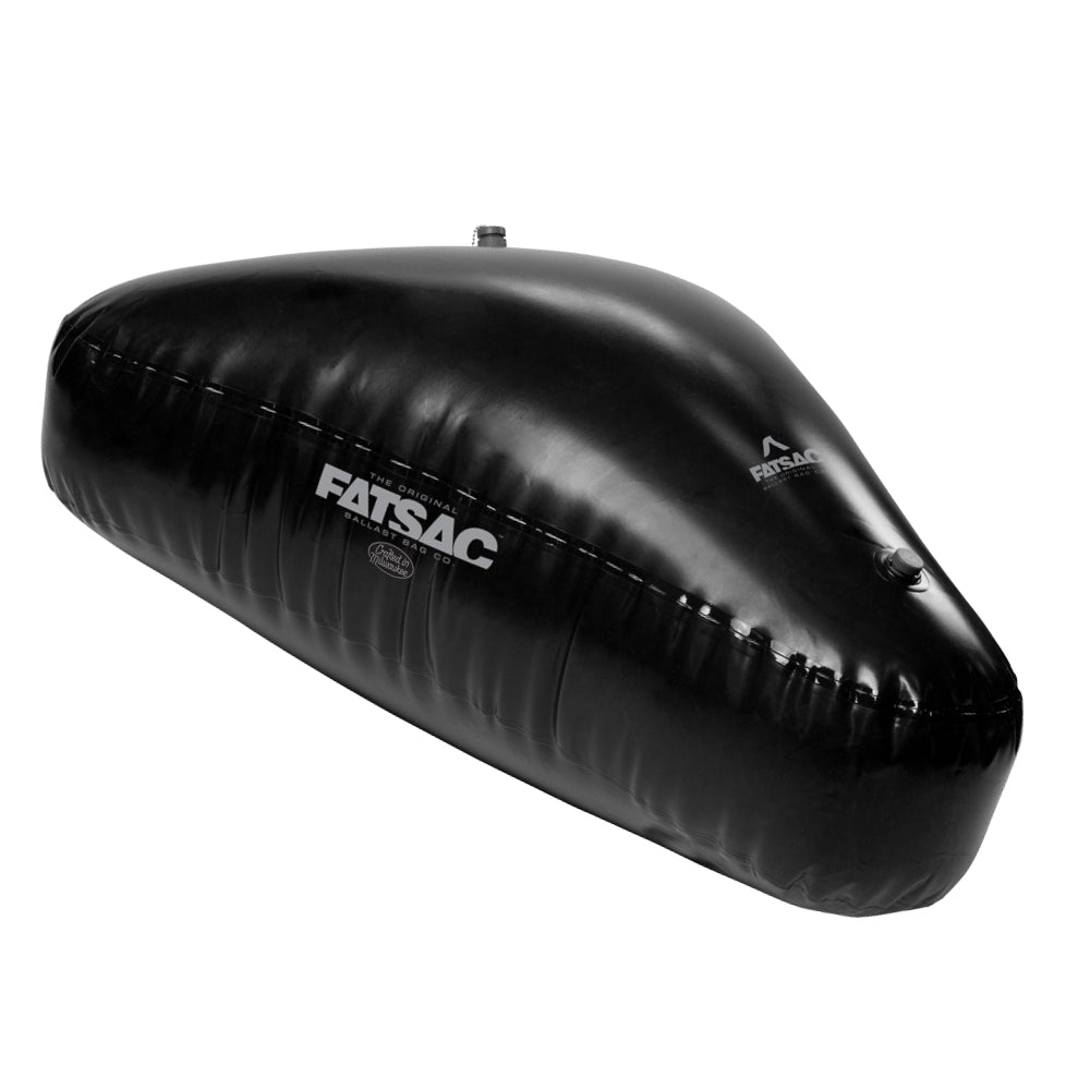 FATSAC Open Bow Triangle Fat Sac Ballast Bag  650lbs  Black W706BLACK